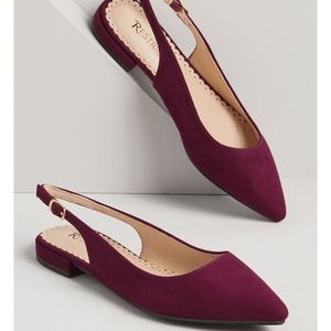 NEW A STEP AHEAD SLINGBACK FLAT